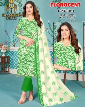 Georgtte printed suit